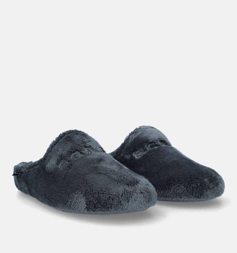 Scapa Pantoufles ouvertes en Bleu foncé pour femmes (332648)