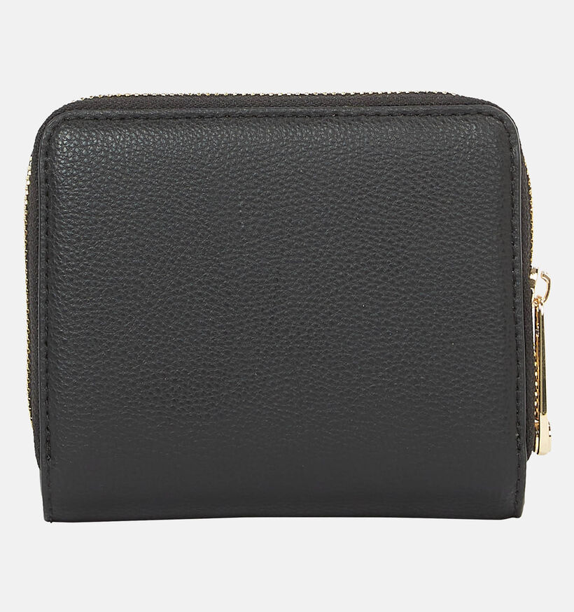 Tommy Hilfiger Soft Logotape Porte-monnaie zippé en Noir pour femmes (349987)