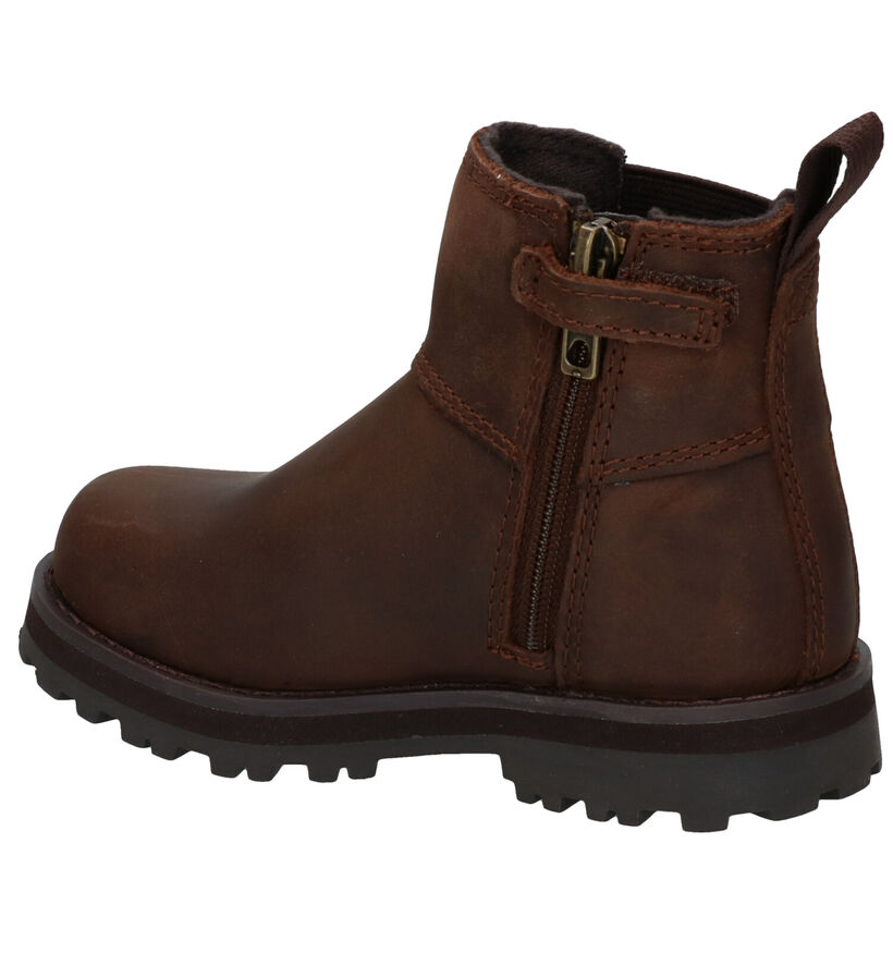 Timberland Courma Kid Chelsea Bottines en Marron pour garçons (313039) - pour semelles orthopédiques