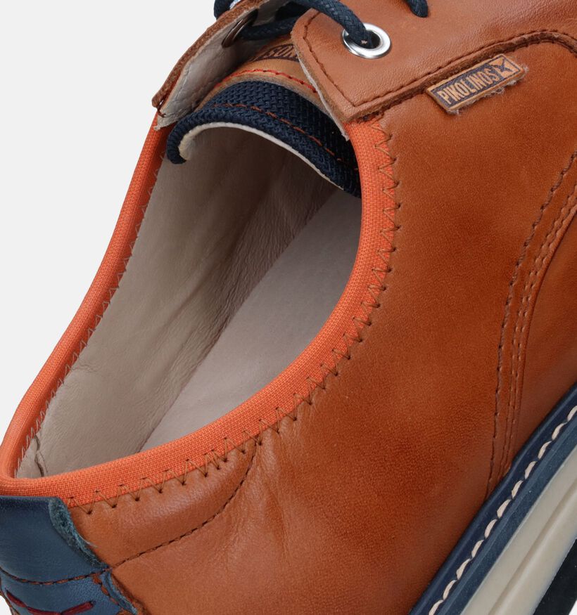 Pikolinos Canet Chaussures à lacets en Cognac pour hommes (339798) - pour semelles orthopédiques