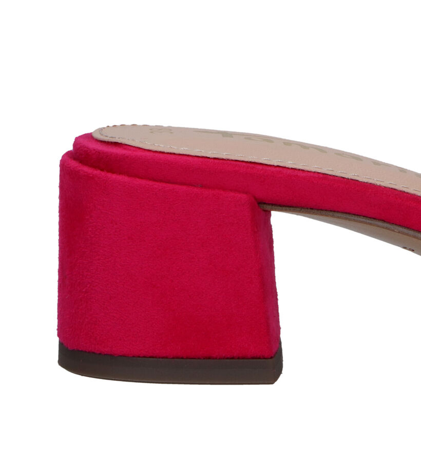 Tamaris Nu-pieds à talons en Rose fuchsia pour femmes (322247)