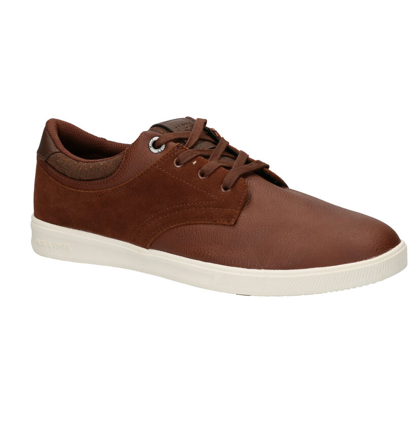 Jack & Jones Spencer Chaussures à lacets en Brun en simili cuir (264321)