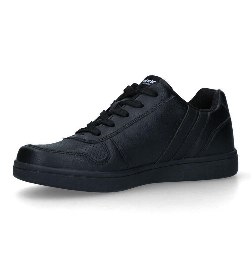 Patrick Zwarte Sneakers voor jongens, meisjes (326121)