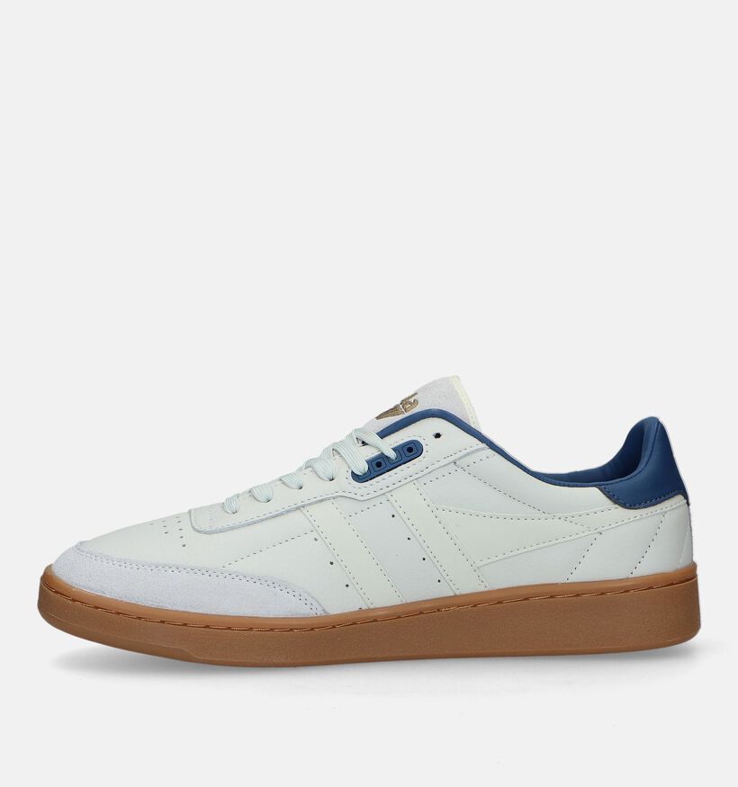 Gola Contact Baskets en Blanc pour hommes (328679) - pour semelles orthopédiques