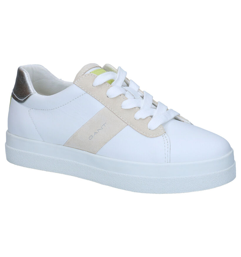 Gant Avona Witte Sneakers in leer (287486)