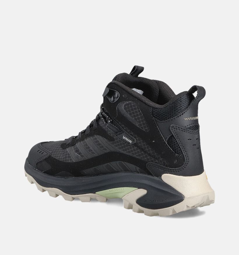 Merrell Moab Speed 2 Chaussures de randonnée en Noir pour femmes (363643) - pour semelles orthopédiques
