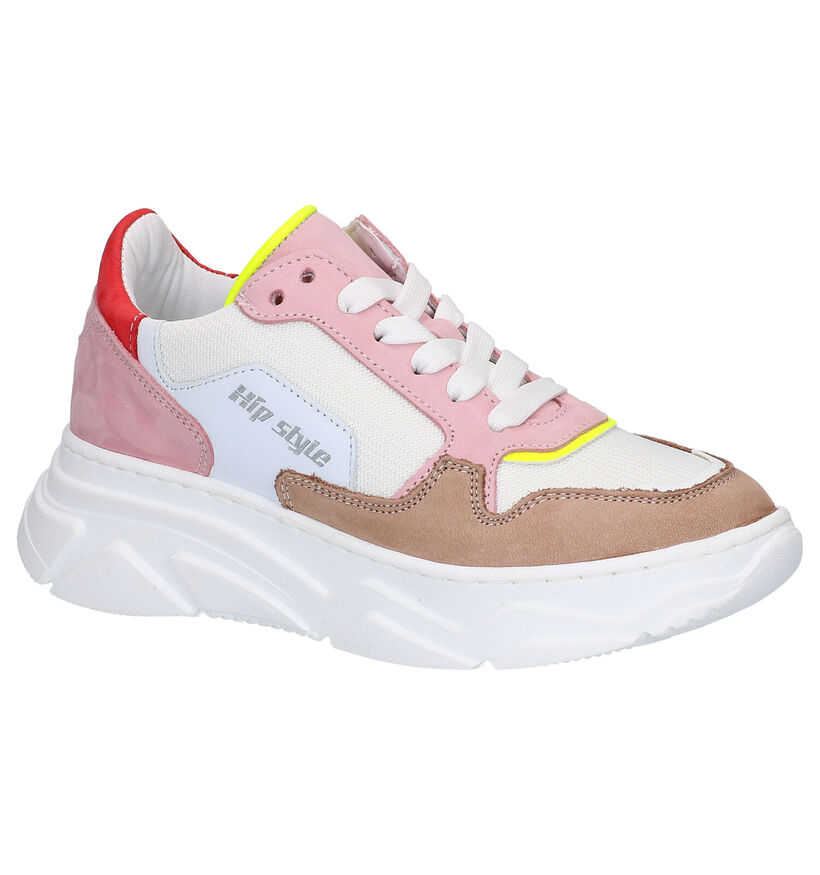 Hip Witte Sneakers in leer (272354)
