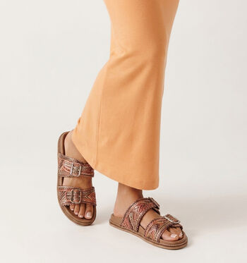 Softwaves Nu-pieds Vert