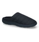 BBS Pantoufles ouvertes en Noir en textile (331482)