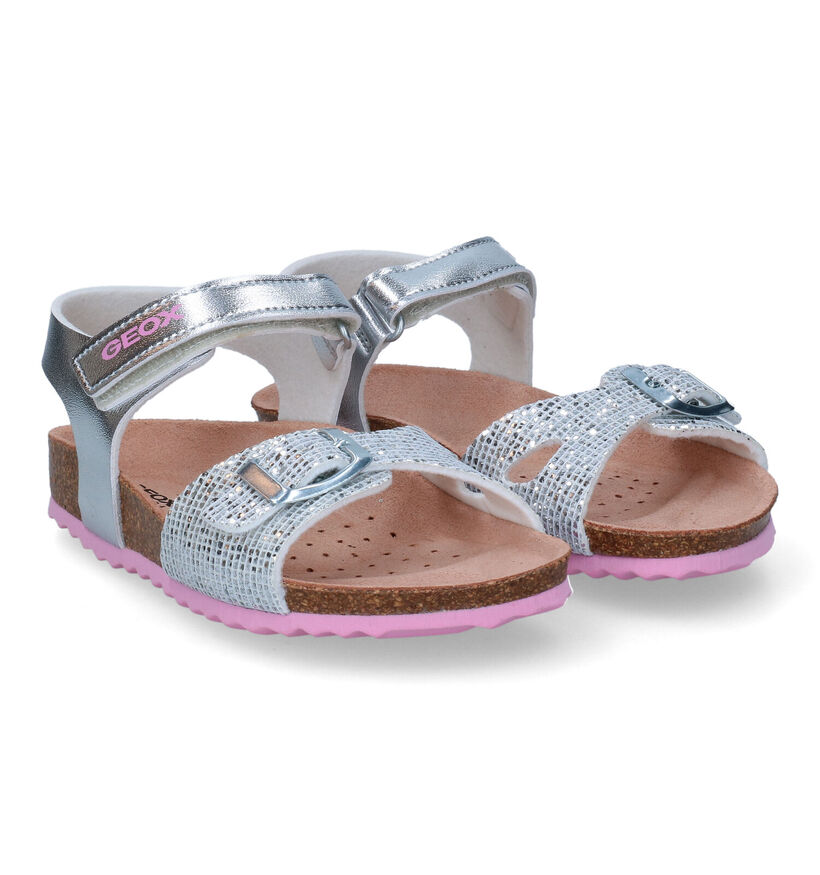 Geox Adriel Sandales en Or en simili cuir (286955)