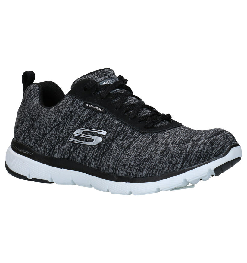 Skechers Flex Appeal 3.0 Grijze Sneakers in stof (279353)