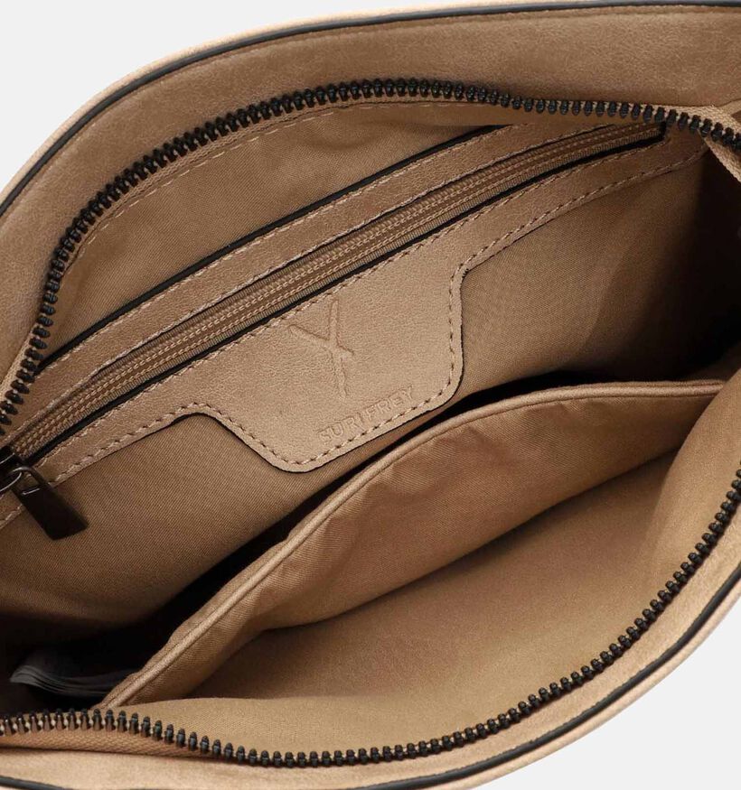 Suri Frey Ivory Sac porté croisé en Taupe pour femmes (347933)