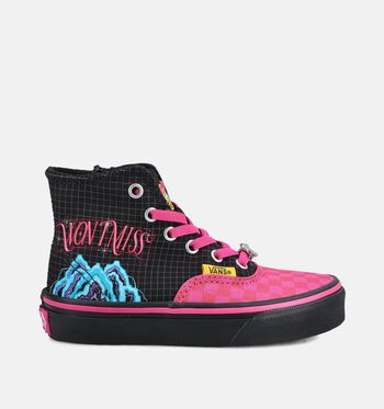 Vans Authentic High Sneakers kpop demon hunters mira black