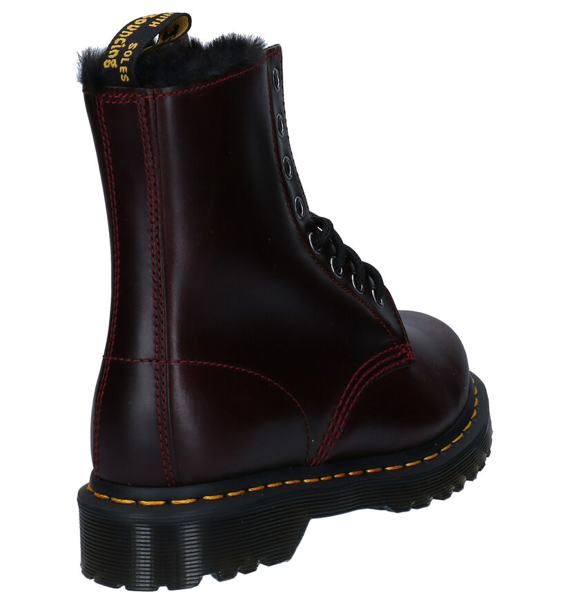 Dr. Martens 1460 Serena Zwarte Veterboots in leer (312408)