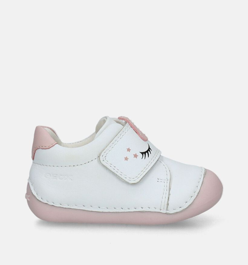 Geox Tutim Witte Babyschoentjes met unicorn voor meisjes (335798)