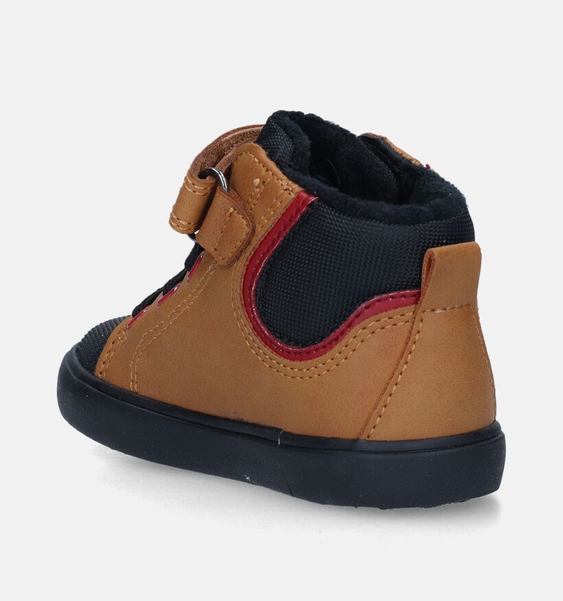 Geox Gisli Gele Hoge schoenen voor jongens (345911) - geschikt voor steunzolen