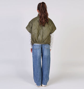 Little David Vestes Marron/Bordeaux