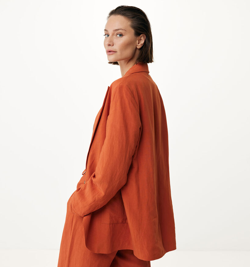 Mexx Oranje Linen Blazer (324100)