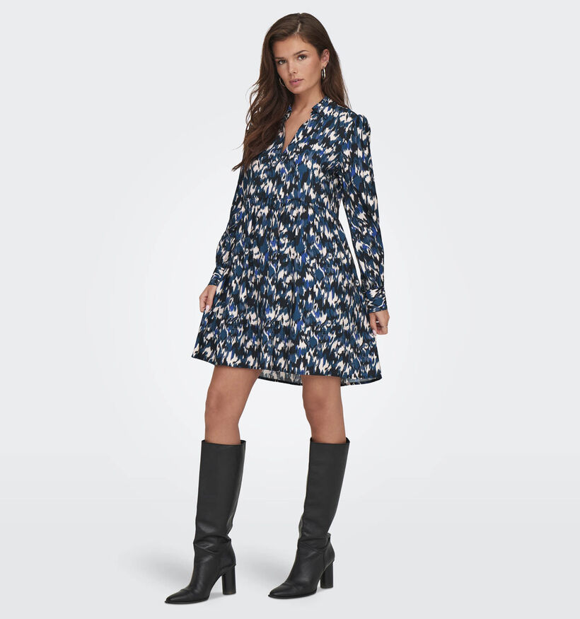 JDY Abigail Blauwe Korte jurk voor dames (348645)