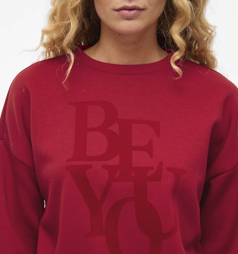 Vila Reflect Be You Sweatshirt en Rouge pour femmes (365596)