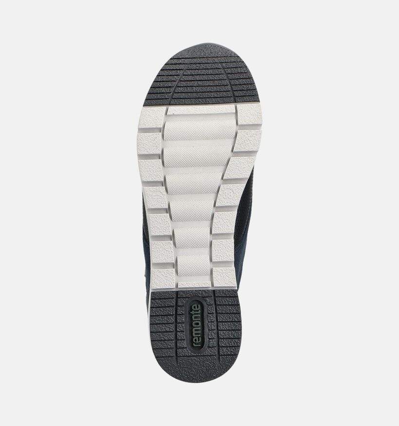 Remonte Donkerblauwe Veterschoenen voor dames (360411) - geschikt voor steunzolen