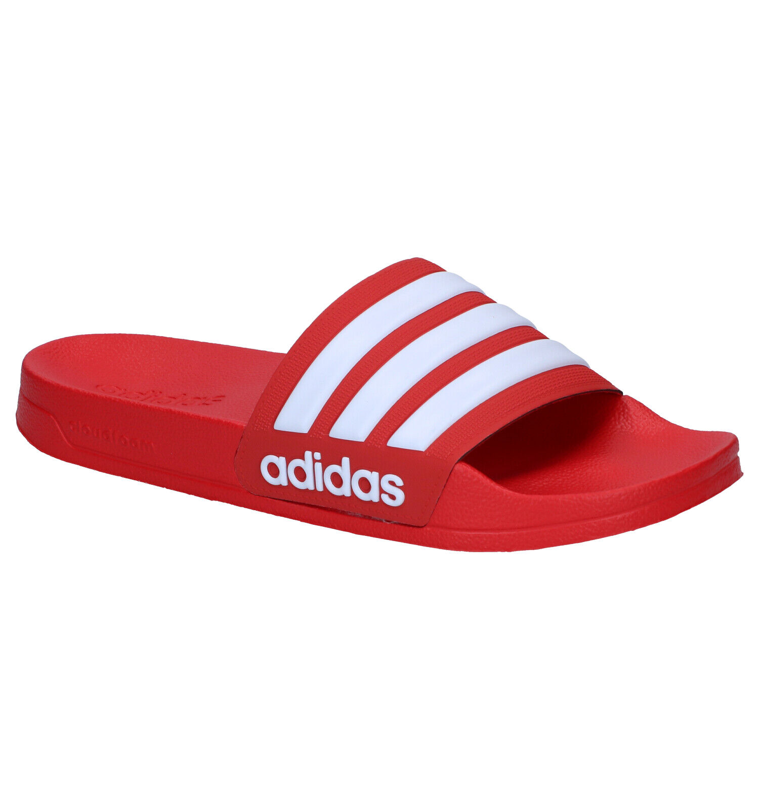 adidas Cloudfoam Adilette Rode Badslippers Heren Slippers Online op TORFS.BE