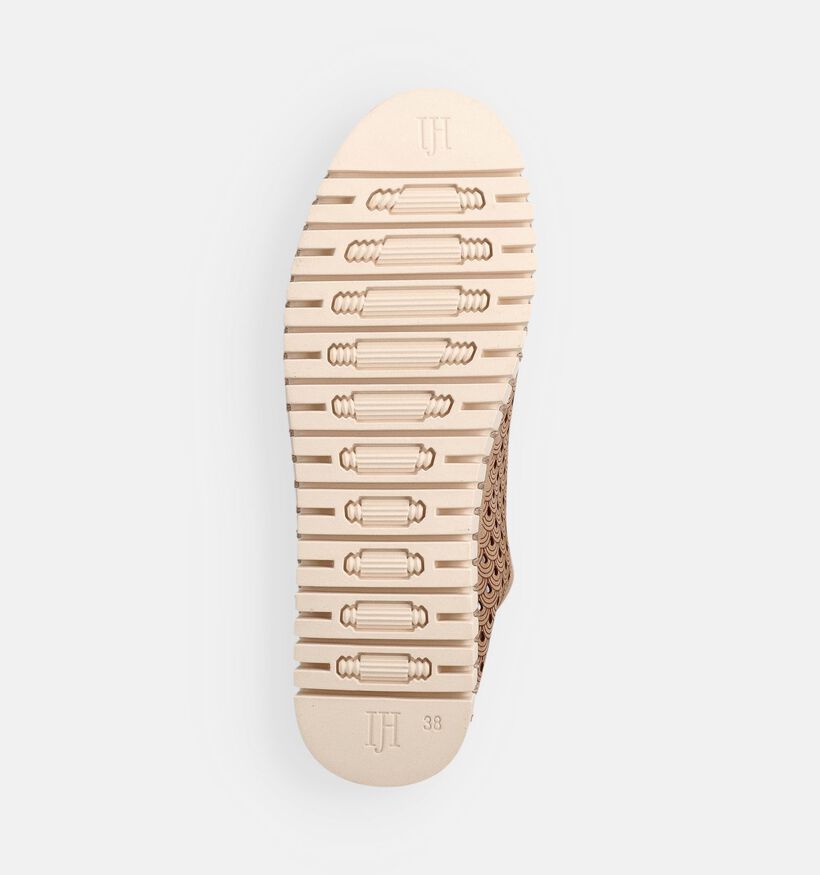 Ilse Jacobsen Tulip Beige Instappers voor dames (372253) - geschikt voor steunzolen