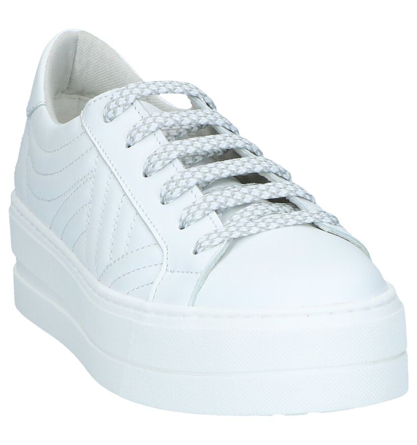 Witte Sneakers Tamaris in kunstleer (243720)