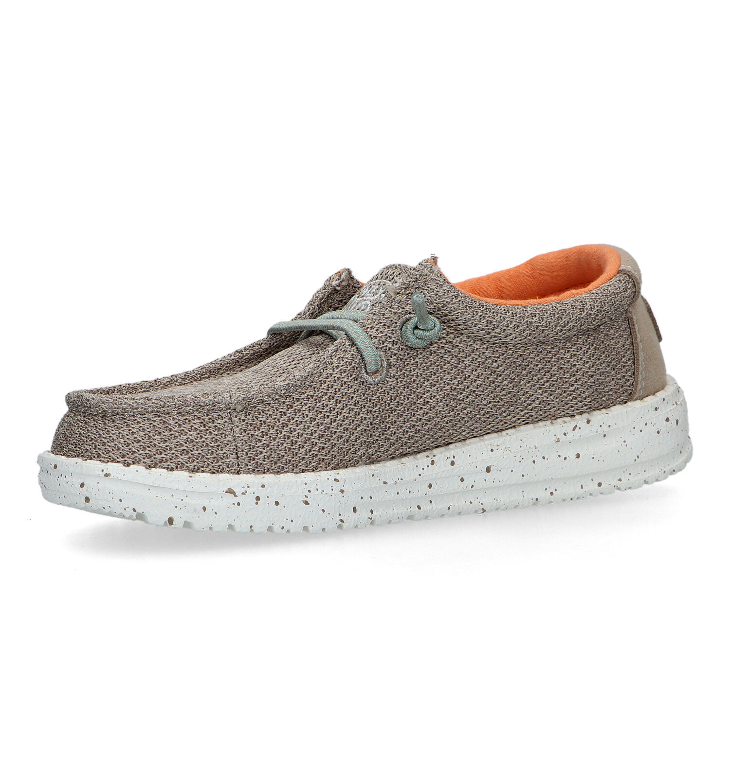 HEYDUDE Wally Youth Sox Beige Instappers Jongens Lage schoenen Online op TORFS.BE