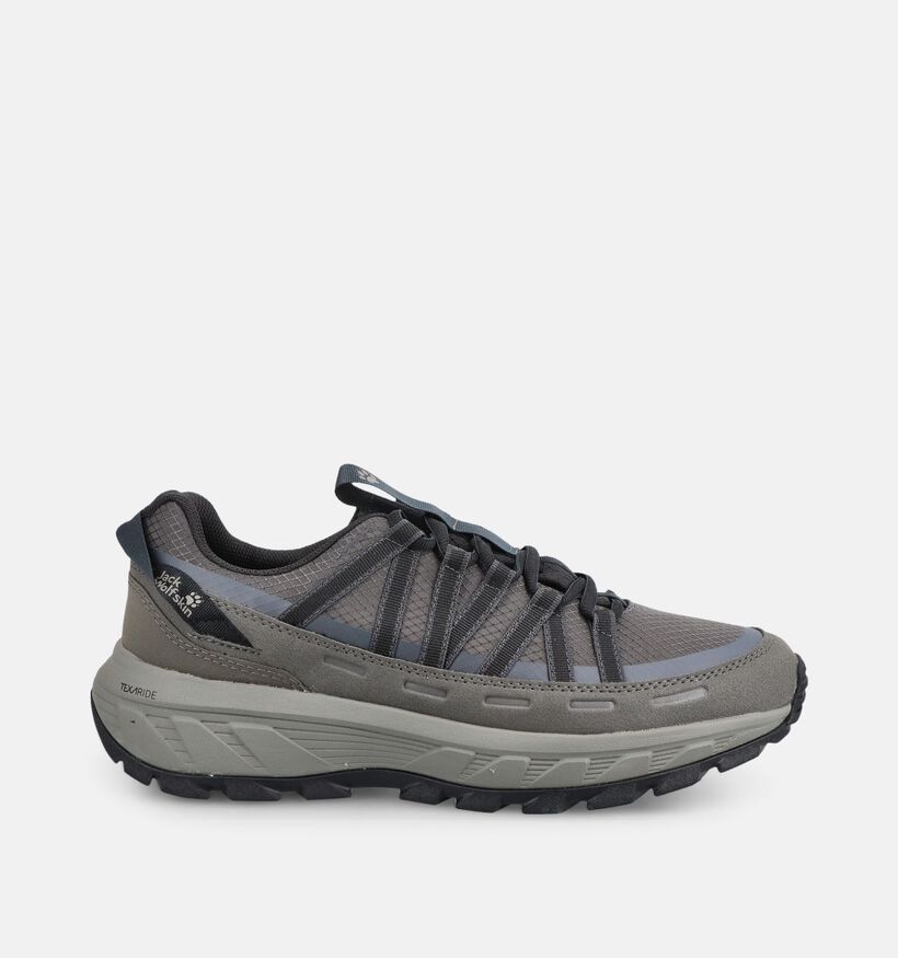 Jack Wolfskin Wild Hike Texapore Low Grijze Lage Wandelschoenen voor heren (380236) - geschikt voor steunzolen