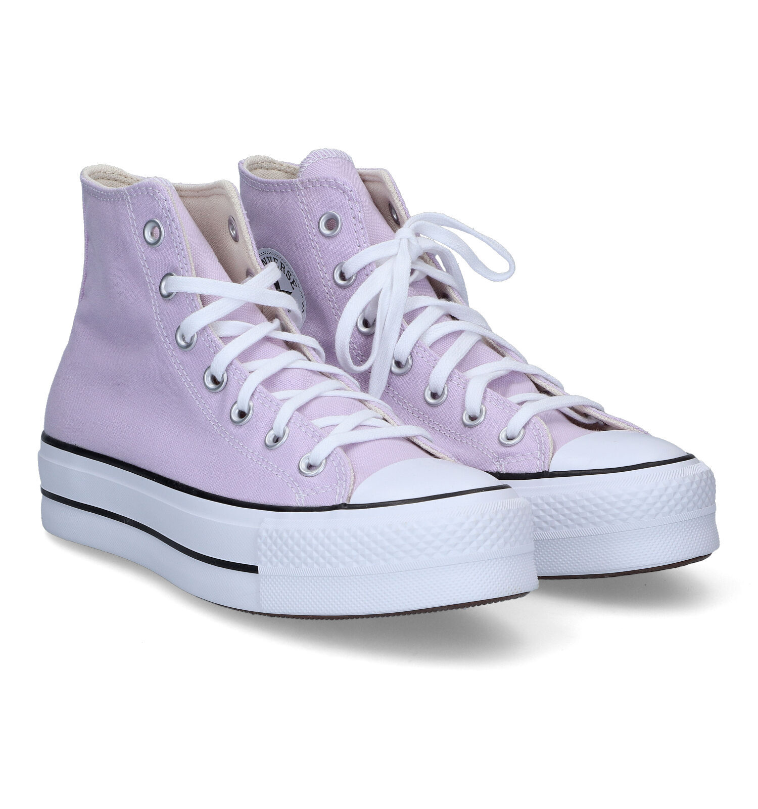 Converse Chuck Taylor AS Lift Baskets en Lila Femmes Baskets en ligne sur TORFS.BE