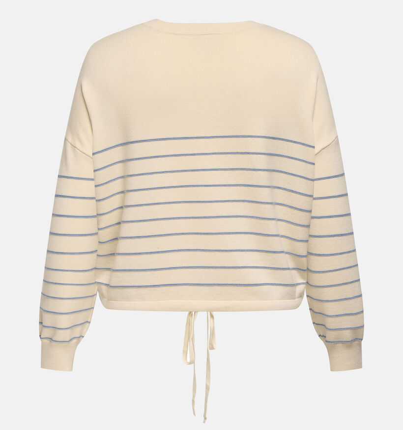 ONLY Carmakoma Carsigne Pull en Beige pour femmes (374870)