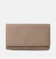 Crinkles Taupe Overslagportemonnee voor dames (358089)