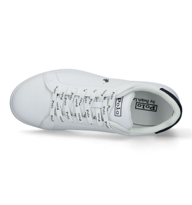 Polo Ralph Lauren Hrt Court Chaussures à lacets en Blanc pour hommes (320280)
