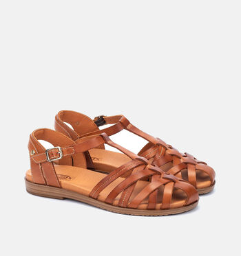 Pikolinos Sandalen Cognac