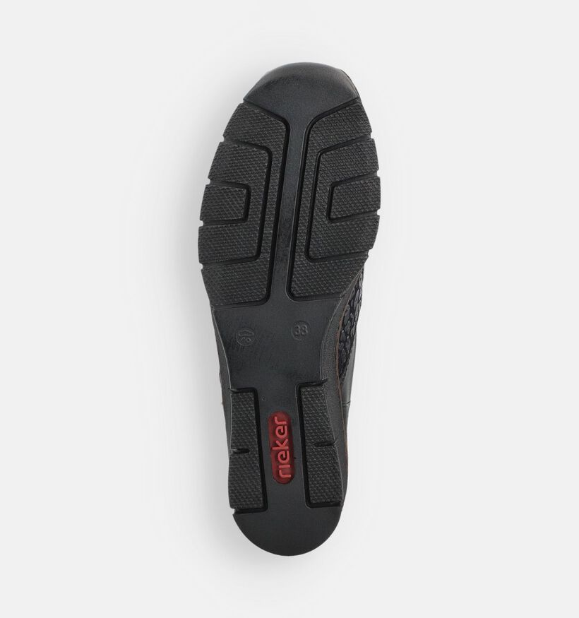 Rieker Zwarte Velcroschoenen voor dames (360484)
