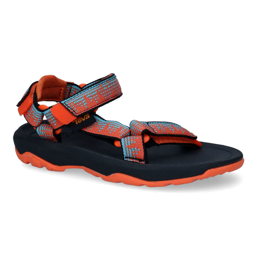 Teva Hurricane Sandales en Bleu pour filles, garçons (322026)