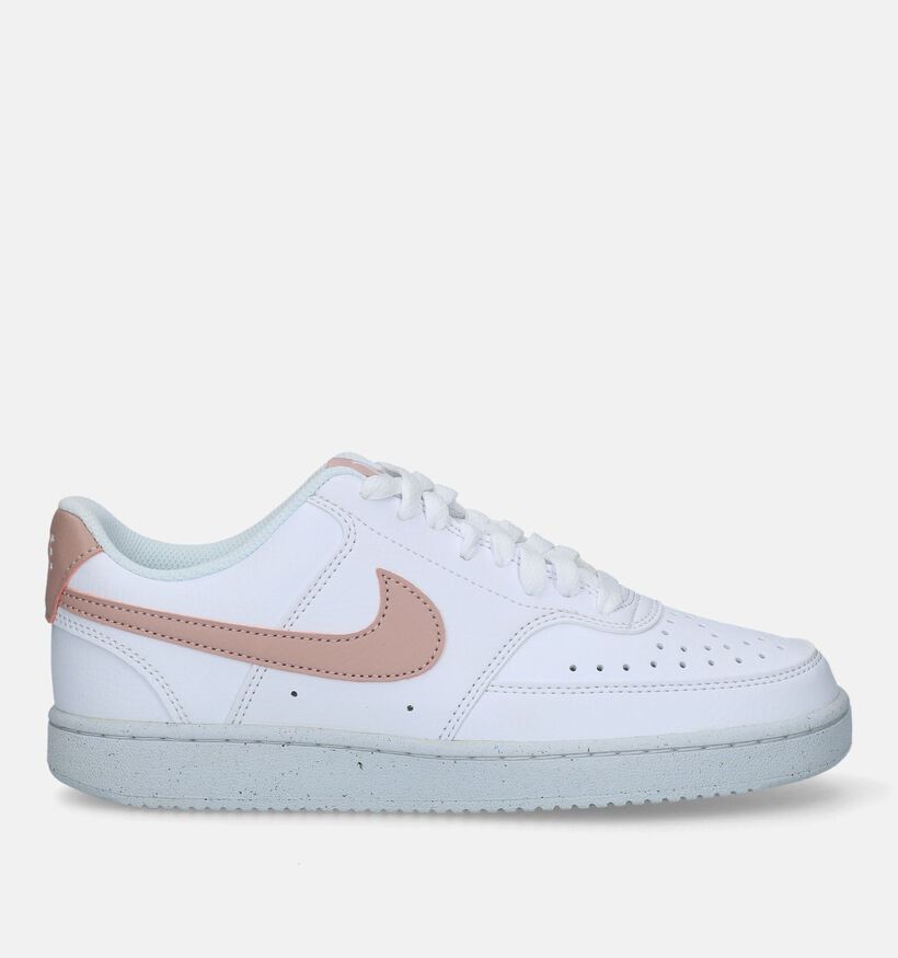 Nike Court Vision Baskets en Blanc pour femmes (324614)