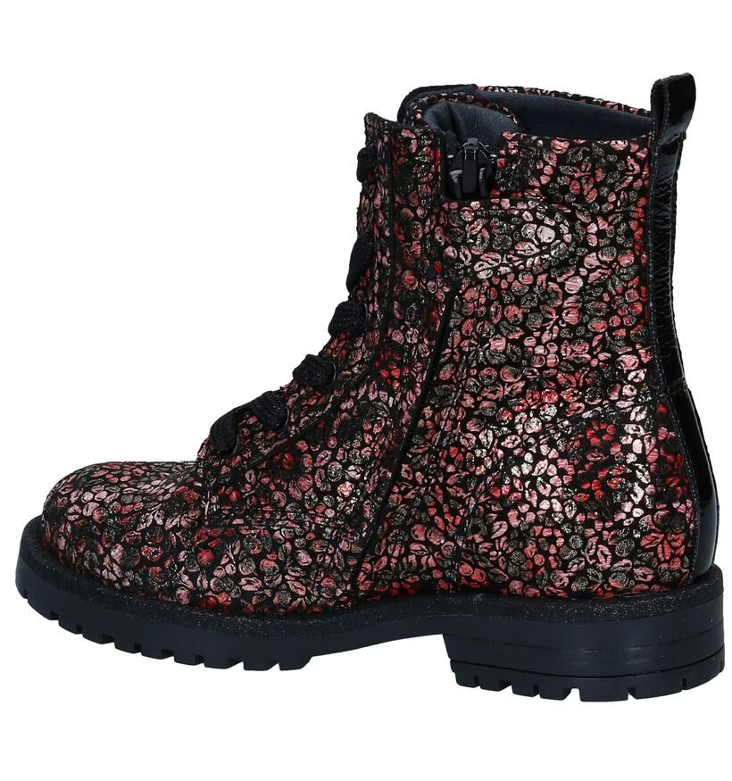 Little David Jacaranda Zwarte Boots voor meisjes (298544) - geschikt voor steunzolen