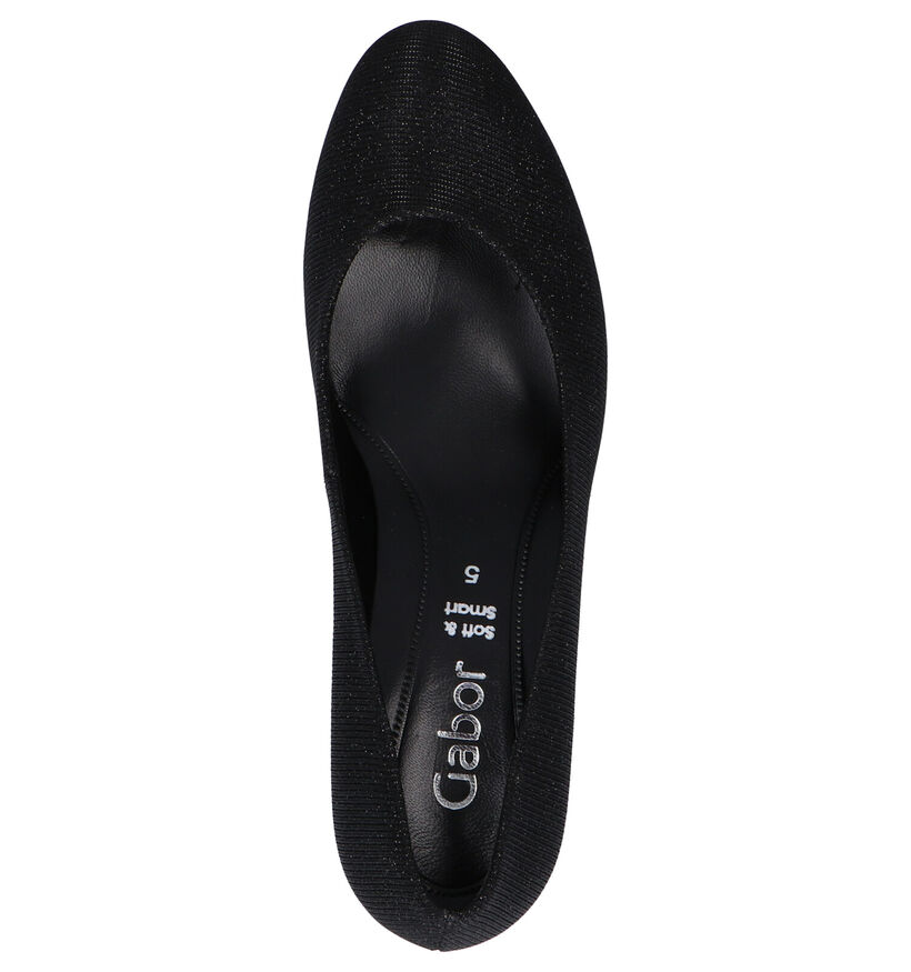 Gabor Soft & Smart Escarpins en Noir en textile (271680)