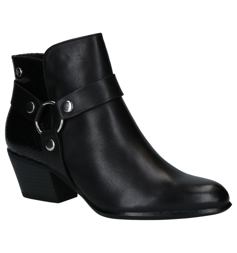 Tamaris TOUCH it Bottillons en Noir en cuir (262747)