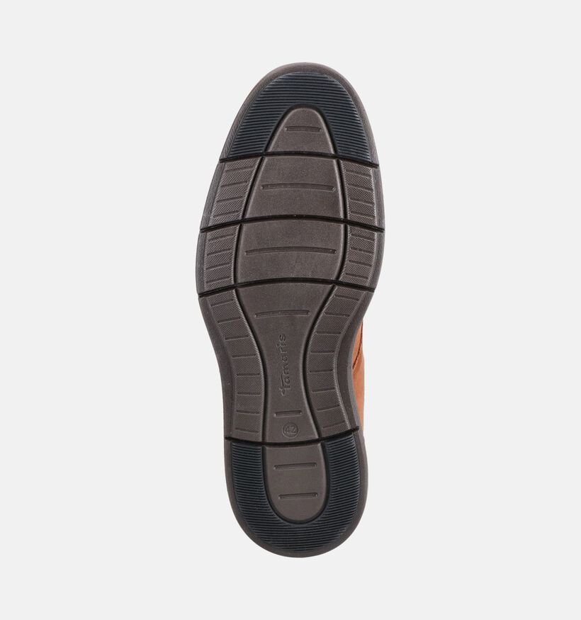 Tamaris Cognac Veterboots voor heren (378413) - geschikt voor steunzolen