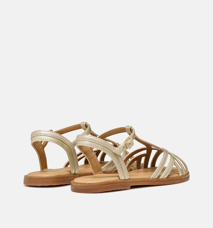 Geox J Karly Gouden Sandalen voor meisjes (368879)