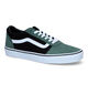 Vans Ward Baskets de skate en Noir en daim (328150)