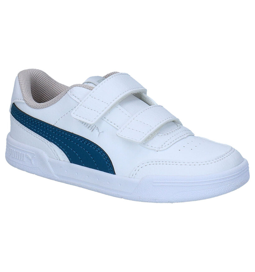 Puma Caracal Witte Sneakers in kunstleer (276755)