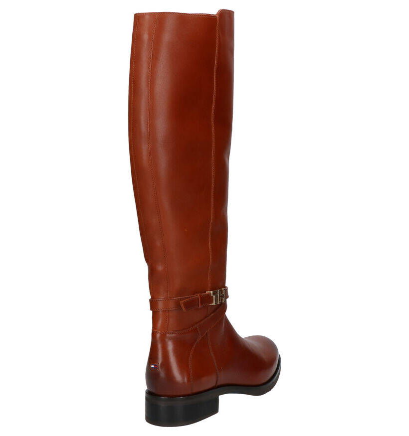 Tommy Hilfiger Laarzen Cognac in leer (255885)