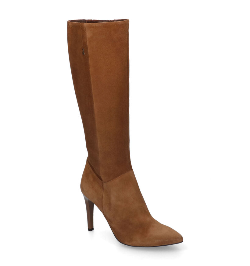 NeroGiardini Bottes hautes en Cognac pour femmes (307536)