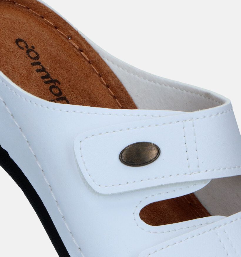 Comfort Plus Witte Slippers voor dames (296438)