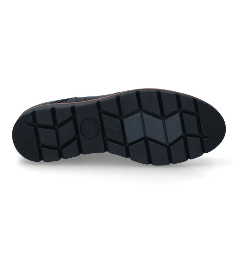 Solmade Zwarte Veterschoenen voor dames (315829) - geschikt voor steunzolen
