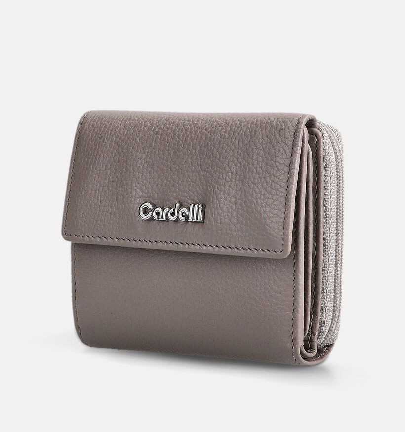 Euro-Leather Taupe Portemonnee voor dames (375844)